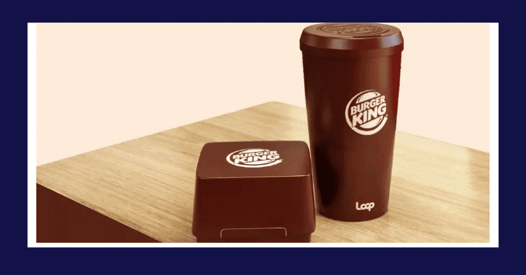 Plastic Free Burger King