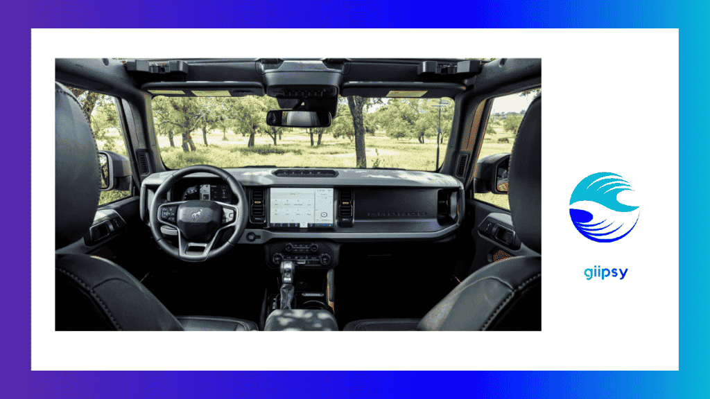 ford bronco interni